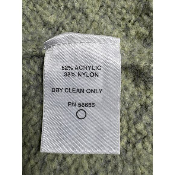 Classiques Entier Women's Green Pullover V Neck Sweater Size XL NWT - Picture 8 of 10